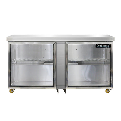 Continental SW60NGD-U Refrigerator, Undercounter, Reach-In