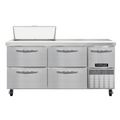 Continental RA68SN8-D Refrigerated Counter, Sandwich / Salad Unit