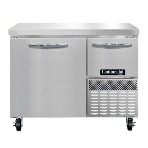 Continental FA43SN Freezer Counter, Work Top