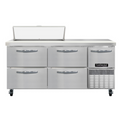 Continental RA68SN10-D Refrigerated Counter, Sandwich / Salad Unit