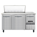 Continental RA60N18M Refrigerated Counter, Mega Top Sandwich / Salad Unit