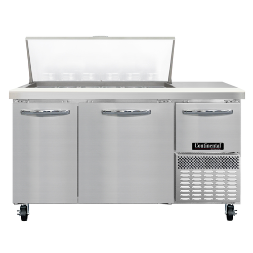 Continental RA60N18M Refrigerated Counter, Mega Top Sandwich / Salad Unit