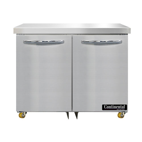 Continental SW36N-U Refrigerator, Undercounter, Reach-In