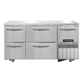 Continental FA60N-U-D Freezer, Undercounter, Reach-In