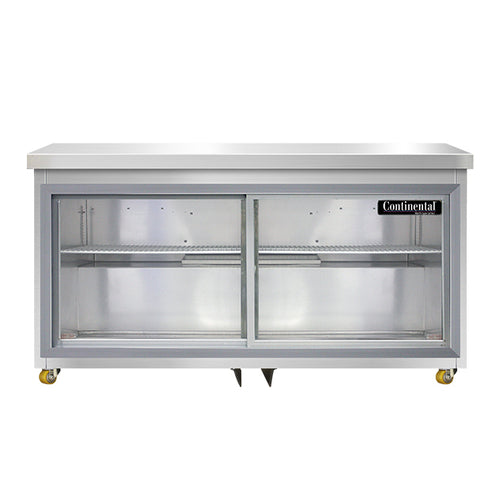 Continental SW60NSGD-U Refrigerator, Undercounter, Reach-In