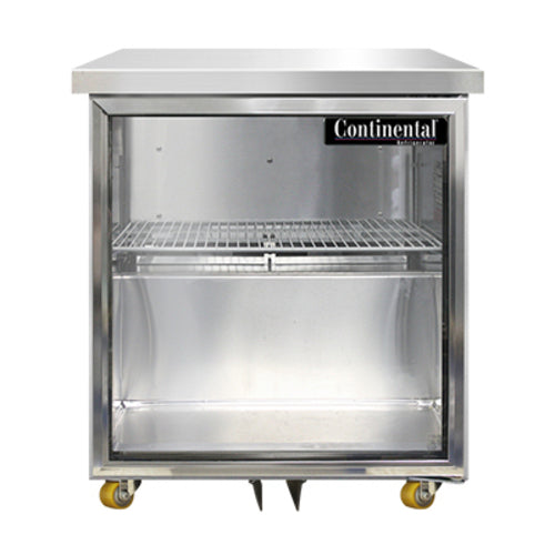 Continental SWF27NGD-U Freezer, Undercounter, Reach-In
