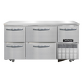 Continental FA60SN-U-D Freezer, Undercounter, Reach-In