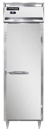 Continental D1RNSSPT-SD-GD Refrigerator, Pass-Thru