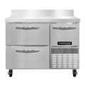 Continental RA43SNBS-D Refrigerated Counter, Work Top