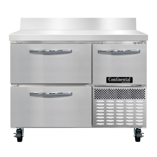 Continental RA43SNBS-D Refrigerated Counter, Work Top