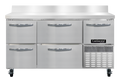 Continental FA60NBS-D Freezer Counter, Work Top