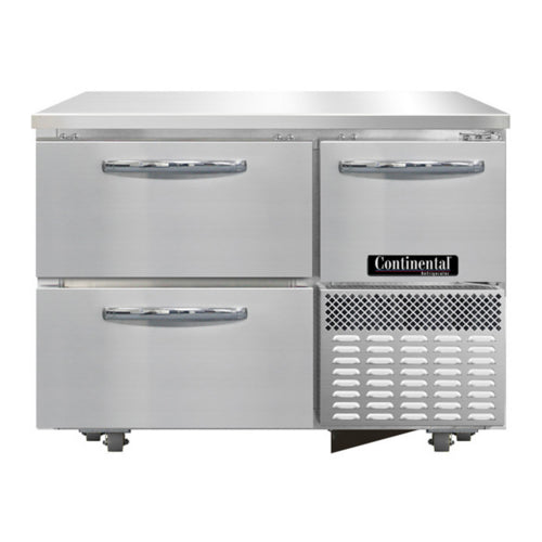Continental FA43SN-U-D Freezer, Undercounter, Reach-In