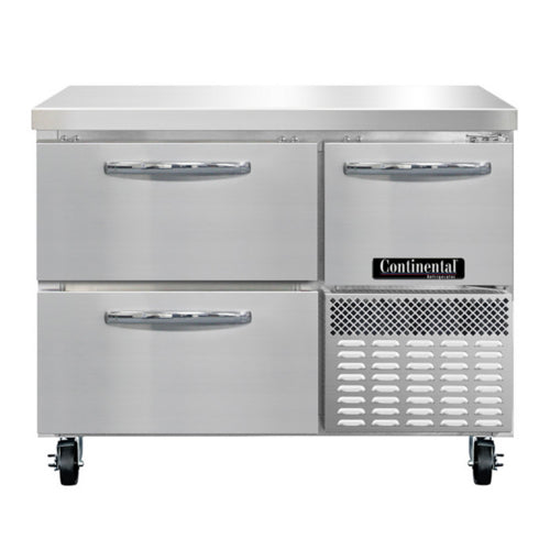Continental RA43SN-D Refrigerated Counter, Work Top