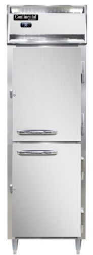 Continental D1RNPTHD-SD-GD Refrigerator, Pass-Thru