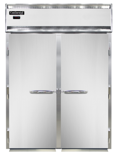 Continental DL2WI-SA-RT-SD-GD Heated Cabinet, Roll-Thru