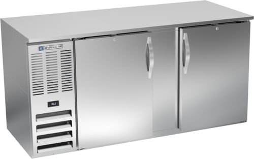 Beverage Air BB68HC-S Back Bar Cabinet, Refrigerated