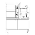 Crown SCX-10-6 Steamer Kettle Combination, Steam Coil