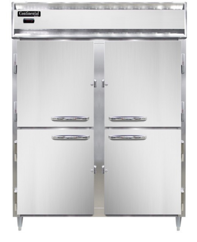 Continental DL2WE-SS-PT-HD-SD-GD Heated Cabinet, Pass-Thru
