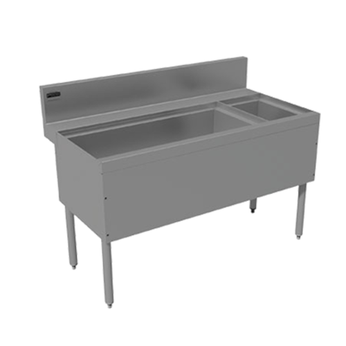 Advance Tabco PRC-24-36L Underbar Ice Bin/Cocktail Station, Bottle Well Bin
