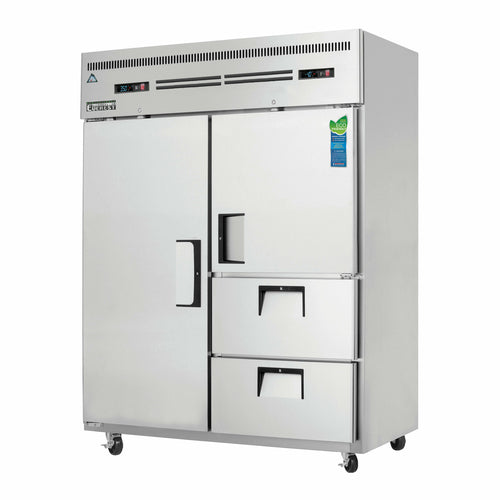 Everest Refrigeration ESWQ2D2 Refrigerator Freezer, Reach-In