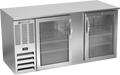 Beverage Air BB68HC-G-S Back Bar Cabinet, Refrigerated