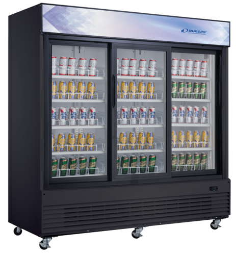 Dukers DSM-68SR Refrigerator, Merchandiser