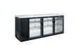 Dukers DBB72-H3 Back Bar Cabinet, Refrigerated