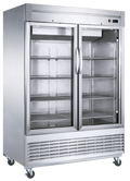 Dukers D55R-GS2 Refrigerator, Reach-In