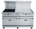 Dukers DCR60-4B36GM Range, 60" Restaurant, Gas