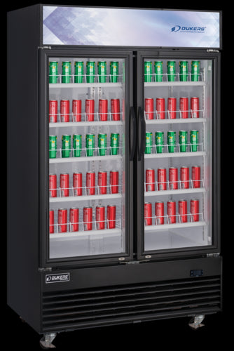 Dukers DSM-33R Refrigerator, Merchandiser