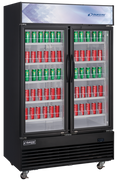 Dukers DSM-33R Refrigerator, Merchandiser