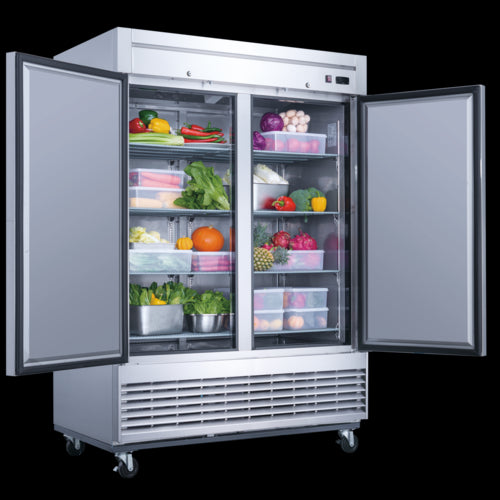 Dukers D55F Freezer, Reach-In