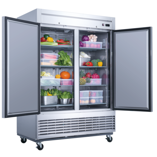 Dukers D55R Refrigerator, Reach-In