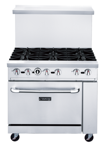 Dukers DCR36-6B Range, 36" Restaurant, Gas