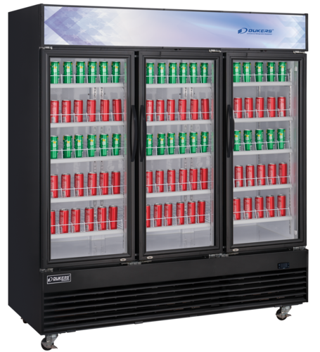 Dukers DSM-69R Refrigerator, Merchandiser