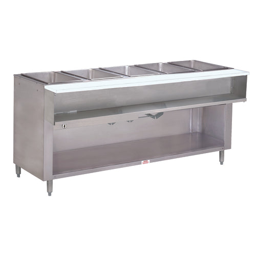 Advance Tabco WB-5G-LP-BS Serving Counter, Hot Food, Gas