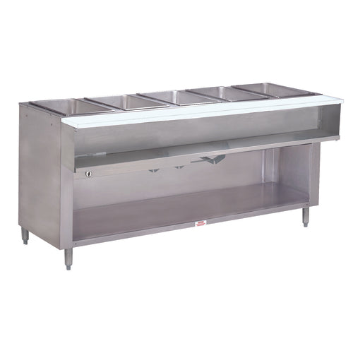 Advance Tabco WB-5G-NAT-BS Serving Counter, Hot Food, Gas