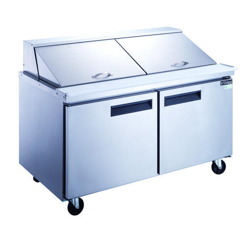 Dukers DSP60-24M-S2 Refrigerated Counter, Mega Top Sandwich / Salad Unit