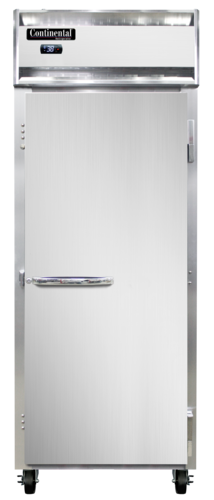 Continental 1RENSAPT-SD-GD Refrigerator, Pass-Thru