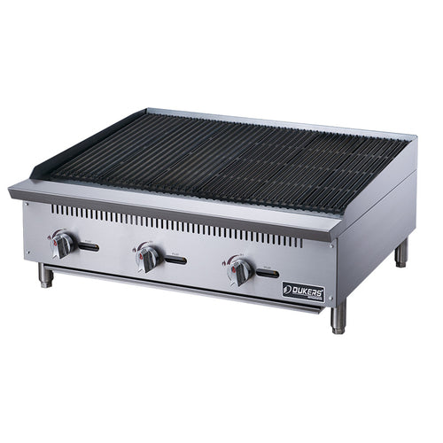Dukers DCCB36 Charbroiler, Gas, Countertop