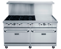 Dukers DCR60-6B24GM Range, 60" Restaurant, Gas