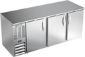 Beverage Air BB78HC-S Back Bar Cabinet, Refrigerated