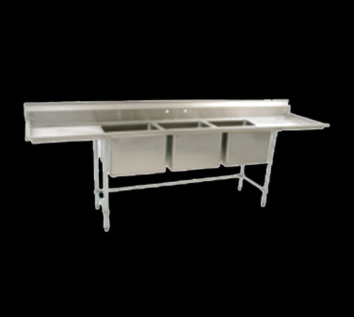Eagle Group S16-20-3-24R Sink, (3) Three Compartment