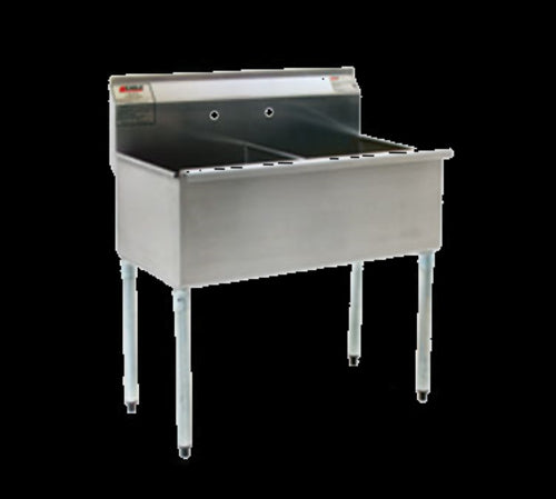 Eagle Group 2136-2-16/4-3VP Sink, (2) Two Compartment