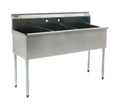 Eagle Group 2472-3-16/4-1X Sink, (3) Three Compartment