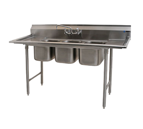 Eagle Group 312-12-3-12 Sink, (3) Three Compartment