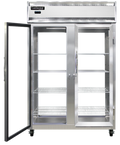 Continental 2RNPT-GD-GD Refrigerator, Pass-Thru