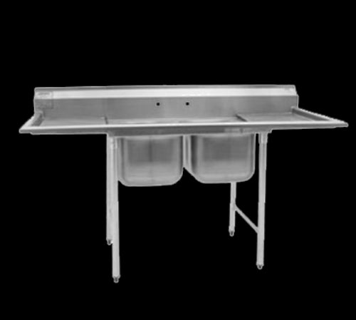 Eagle Group 314-24-2-24-X Sink, (2) Two Compartment