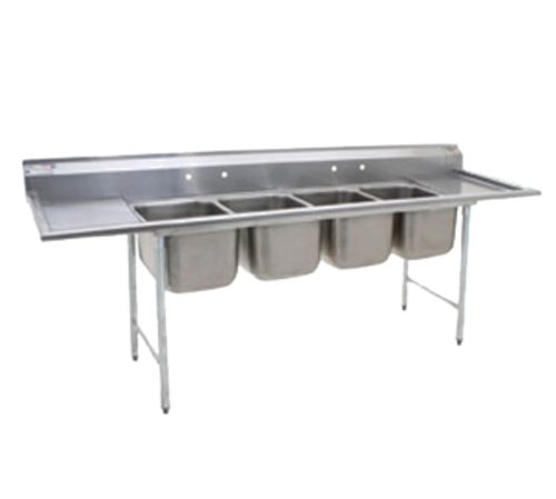 Eagle Group 314-16-4-24L Sink, (4) Four Compartment