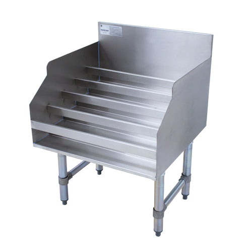 Advance Tabco LD-1812 Underbar Bottle Storage Display Unit